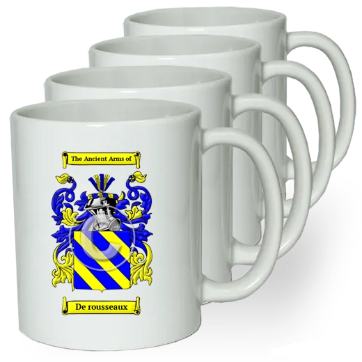 De rousseaux Coffee mugs (set of four)